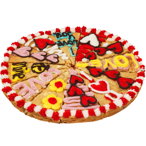 I Love You Slices Giant Cookie Millie S Cookies