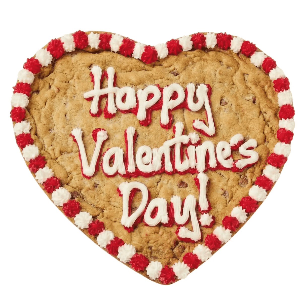 Happy Valentine’s Day Heart-Milk Choc-Single