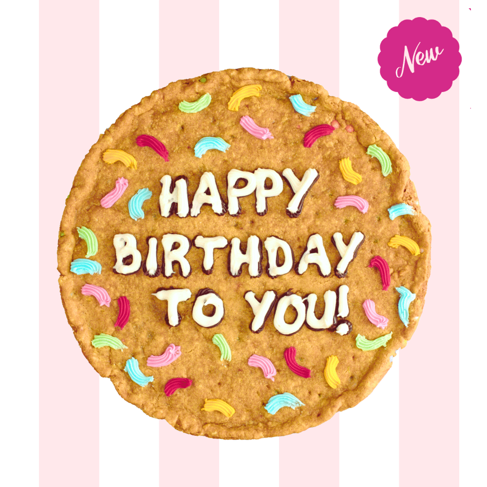 Birthday Cake Giant Cookie-Single