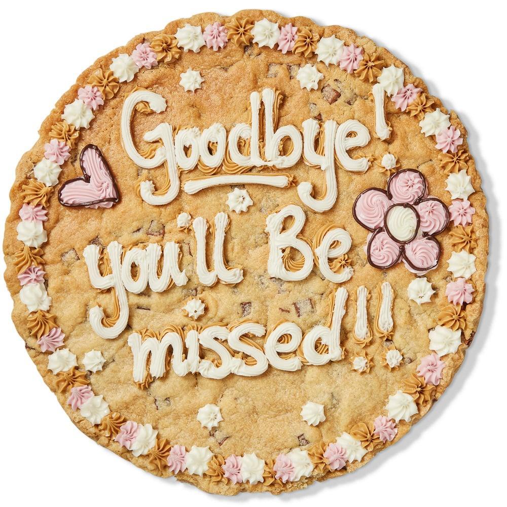 You’ll Be Missed Round Milk Choc Single Layer