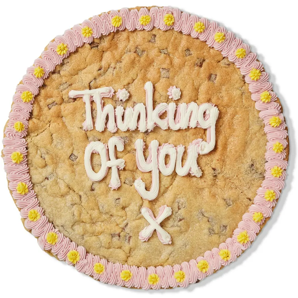 Thinking Of You Round Milk Choc Single Layer