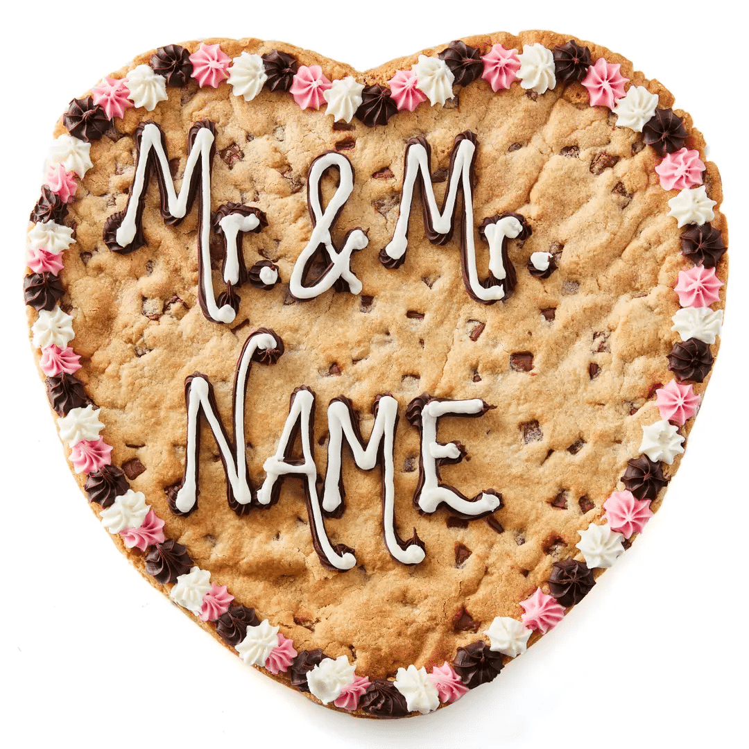Mr & Mr (Name)-Milk Choc-Single-Square
